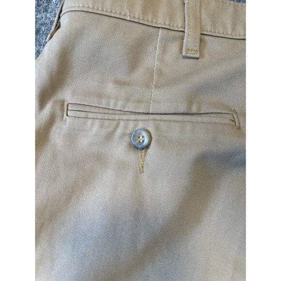 Lee Mens Slacks Size 36x29 XL Tan Custom Fit Dress Pants Office Casual Preppy - Picture 3 of 10